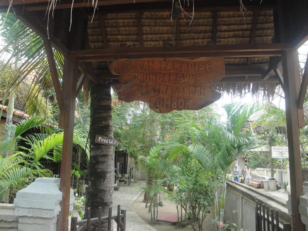 Oceane Paradise Bungalow Gili Trawangan Exterior photo